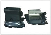 Injection plastic part